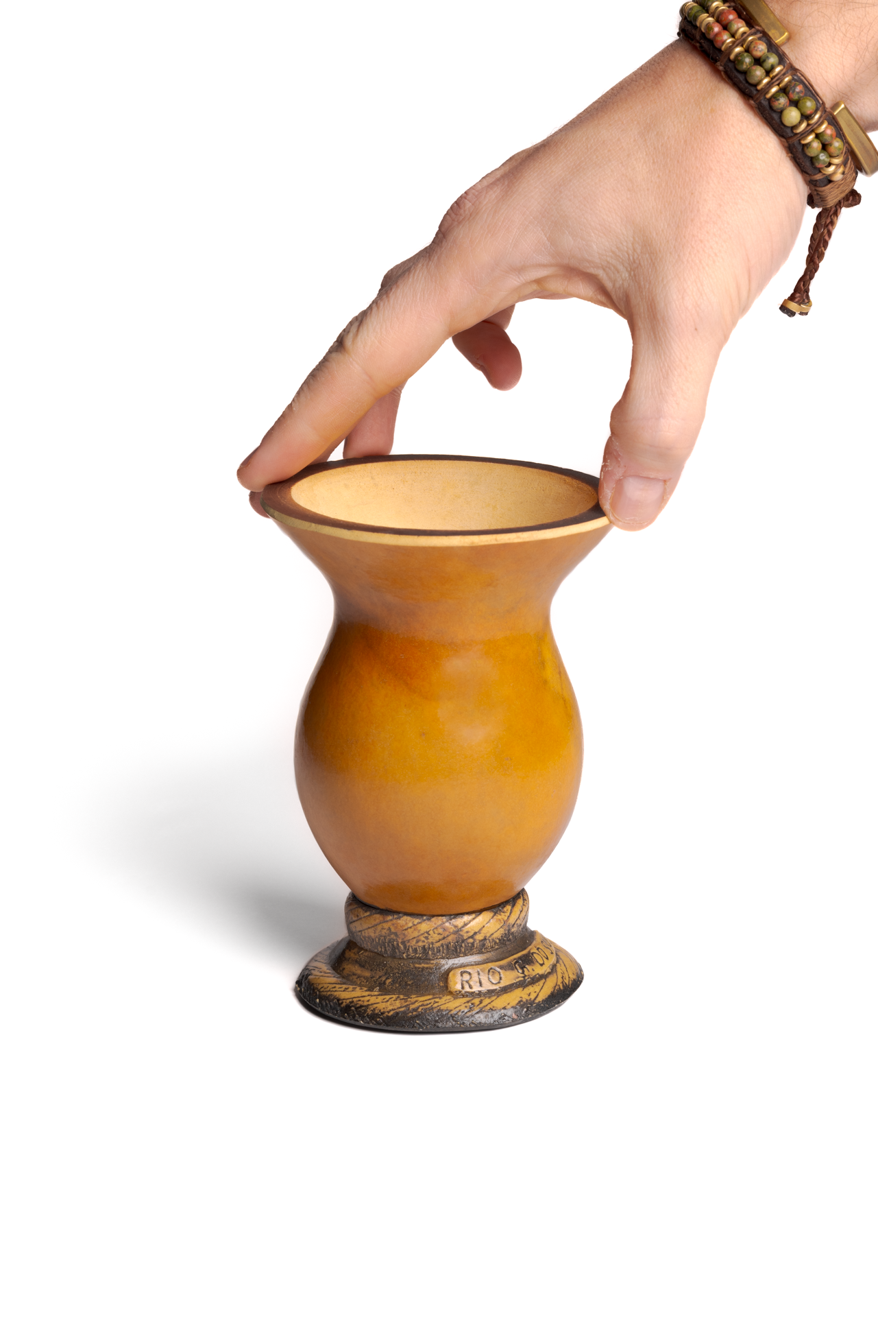 Calabaza yerba mate hout